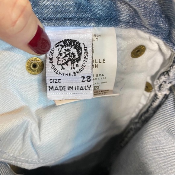 Diesel Jeans Womens Industry Denim Boot Cut Division Mid Rise 28 - Picture 9 of 10